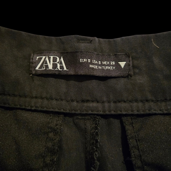 Zara Women's Black Wide Leg Pants - Picture 2 of 7